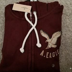 American Eagle Hoodie Male Large